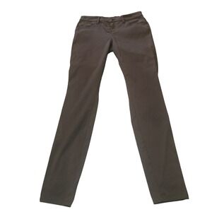 Prana‎ Women's Size 6 Gray Tall Straight Leg Pants Comfort Casual hippie momcore